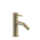 Photo Fantini Nostromo 50 P6 E808F gold sink mixer