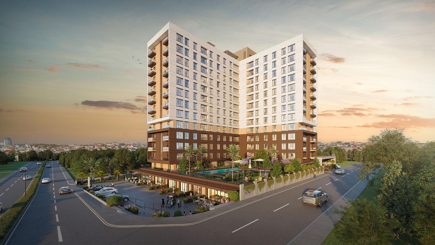 Comfort and investment value in one centre of Istanbul