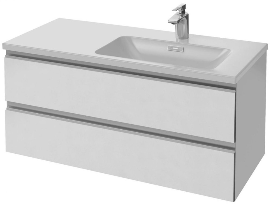 Photo Bathroom under the sink 100 cm Jacob Delafon Vox EB2026-RA-N18 white shiny