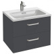 Photo Tumple under the sink 80 cm Jacob Delafon Vox EB2078-R2-442 gray anthracite lacquer