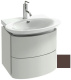 Photo Cube under the sink 50 cm Jacob Delafon Presquile EB1102-N23 ice brown polish