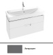 Photo Cube under the sink 95 cm Jacob Delafon Reve EB1136-442 Grey anthracite lacquer