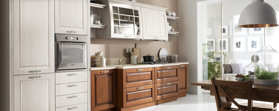 Photo Stosa Saturnia kitchen straight 375cm