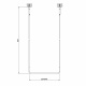 Photo Towel holder Gessi Goccia 60 cm 38143#147