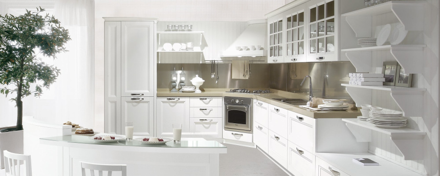 Photo Stosa Beverly kitchen straight 300cm