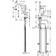 Photo Kitchen mixer hansgrohe Talis Select M51 73852800 with hood, steel