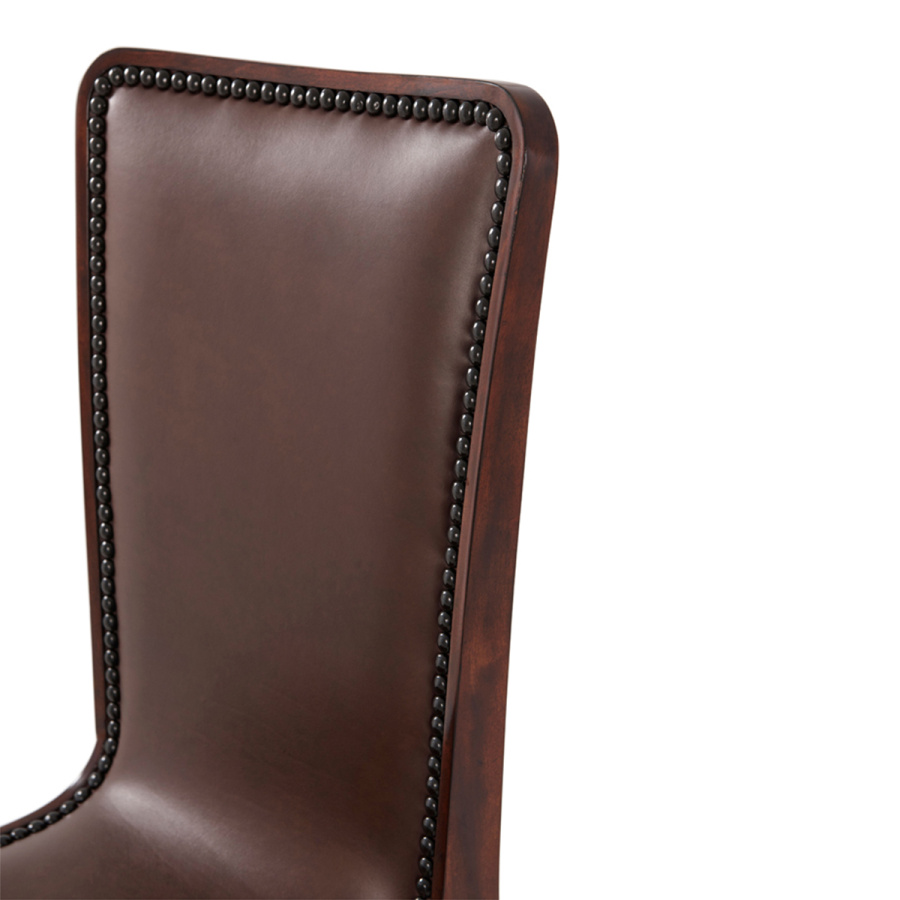 Photo LEATHER SLING Dinner Chair