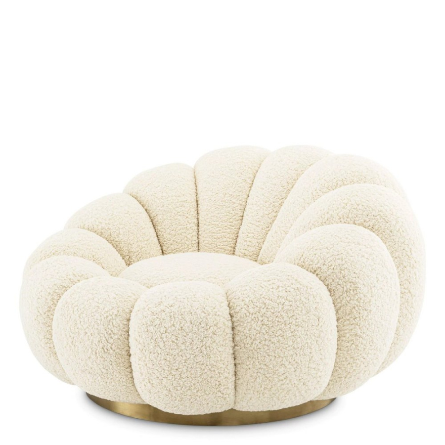 Photo Mello rotating chair (light beige)