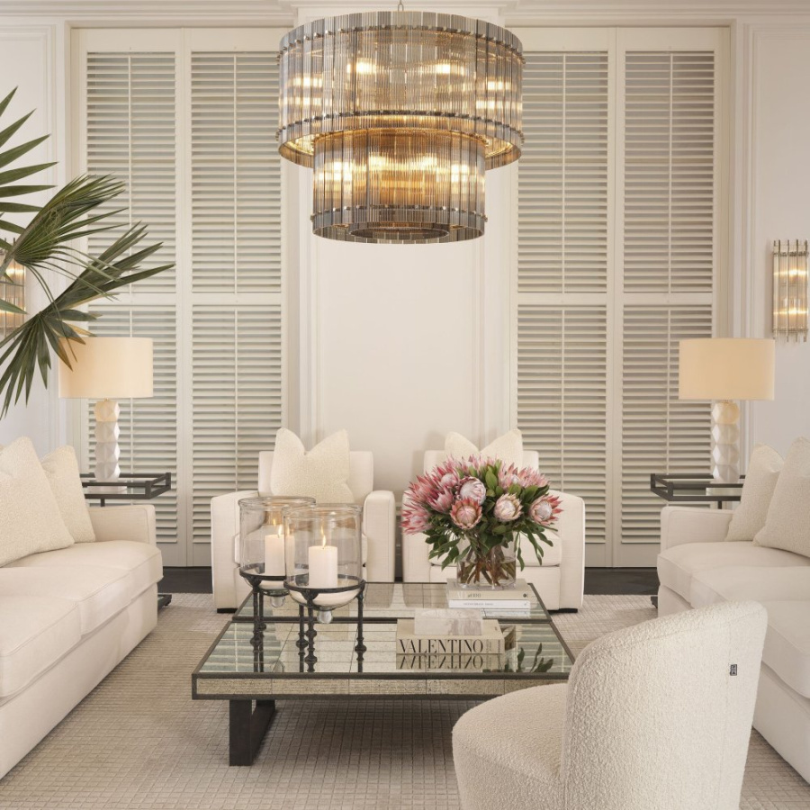 Photo Rotating Doria chair (cream)