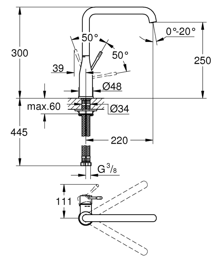 Photo GROHE Essence New 30269DL0