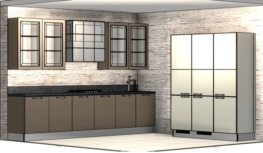 Photo Kitchen Scavolini Exclusiva straight 360 cm