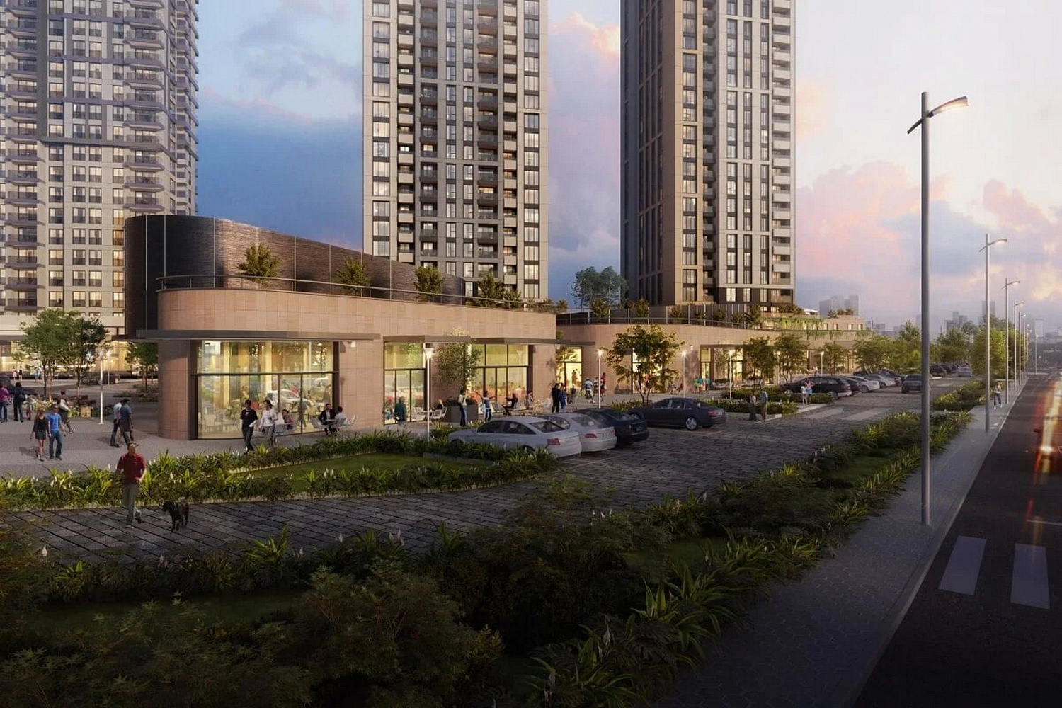 Urban Oasis with Infrastructure for Active Living
