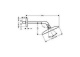 Photo Overhead shower hansgrohe Raindance E Air 27371000 with bracket