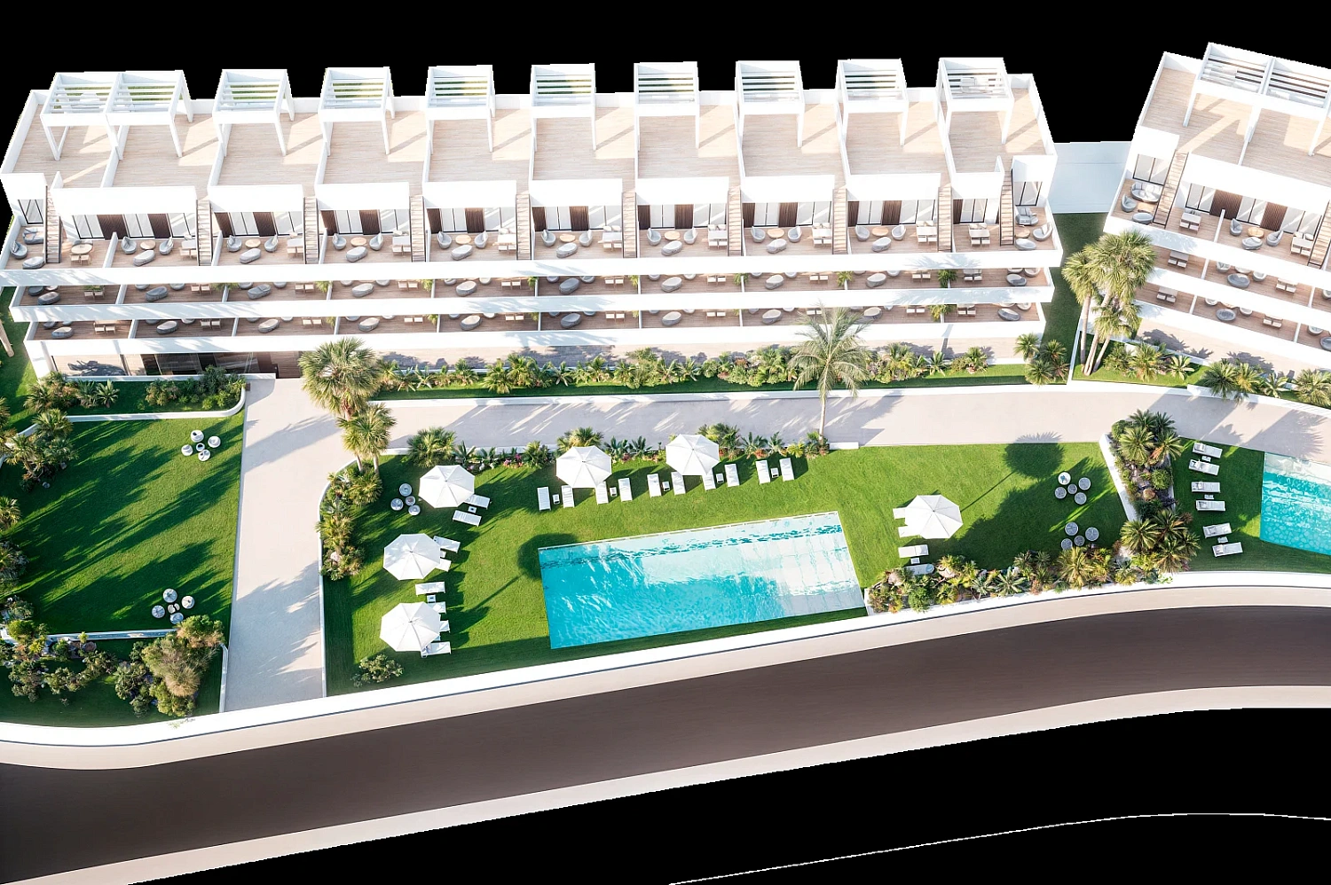 Apartment in a new building Modern apartments with sea views in Finestrat