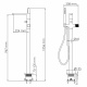 Photo WasserKRAFT Fulda 5221 Black Bath Mixer