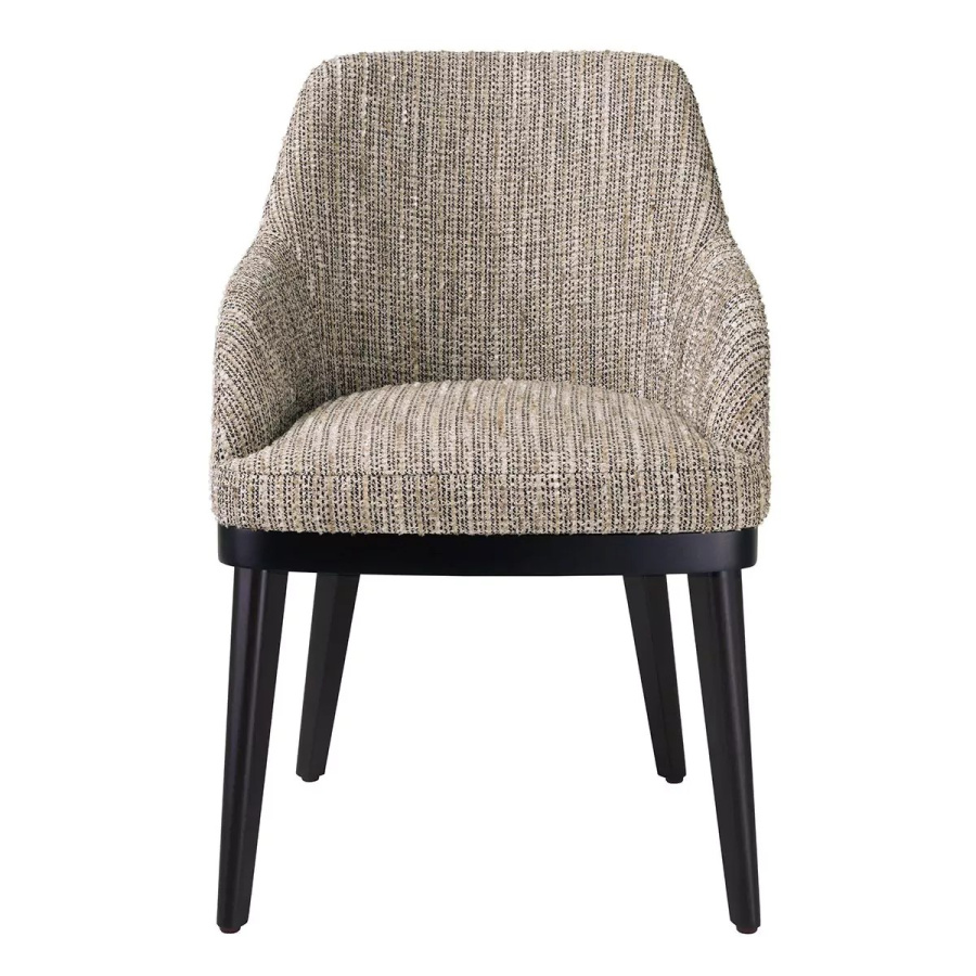 Photo Costa dining chair (with armrest, beige)