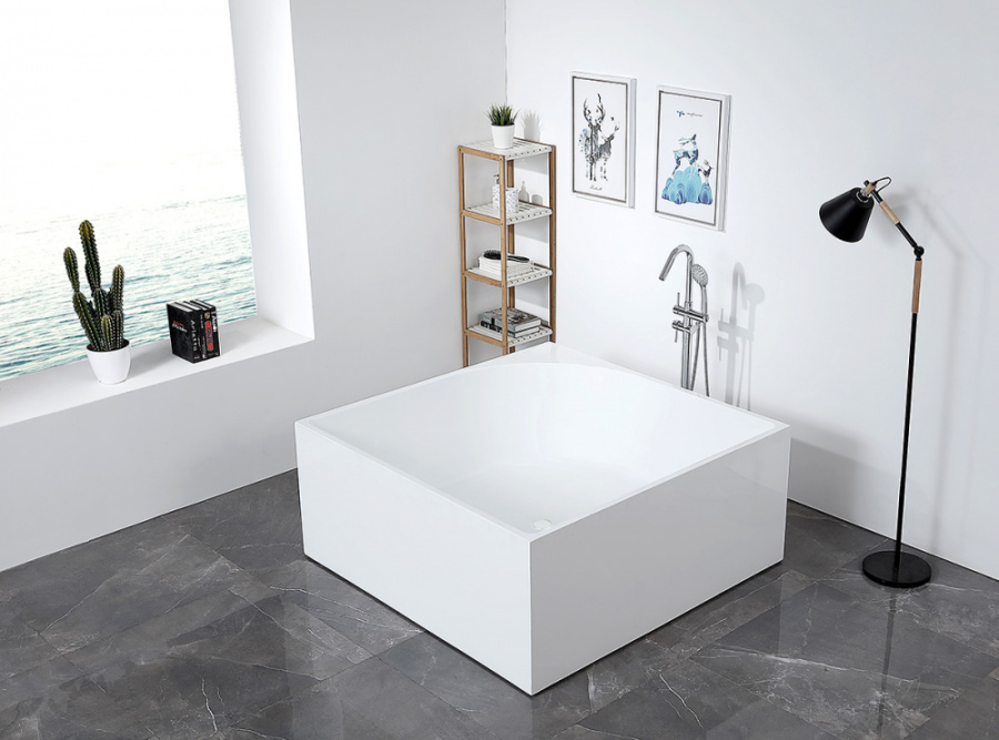 Photo Acrylic bath Abber 140x140 AB9337
