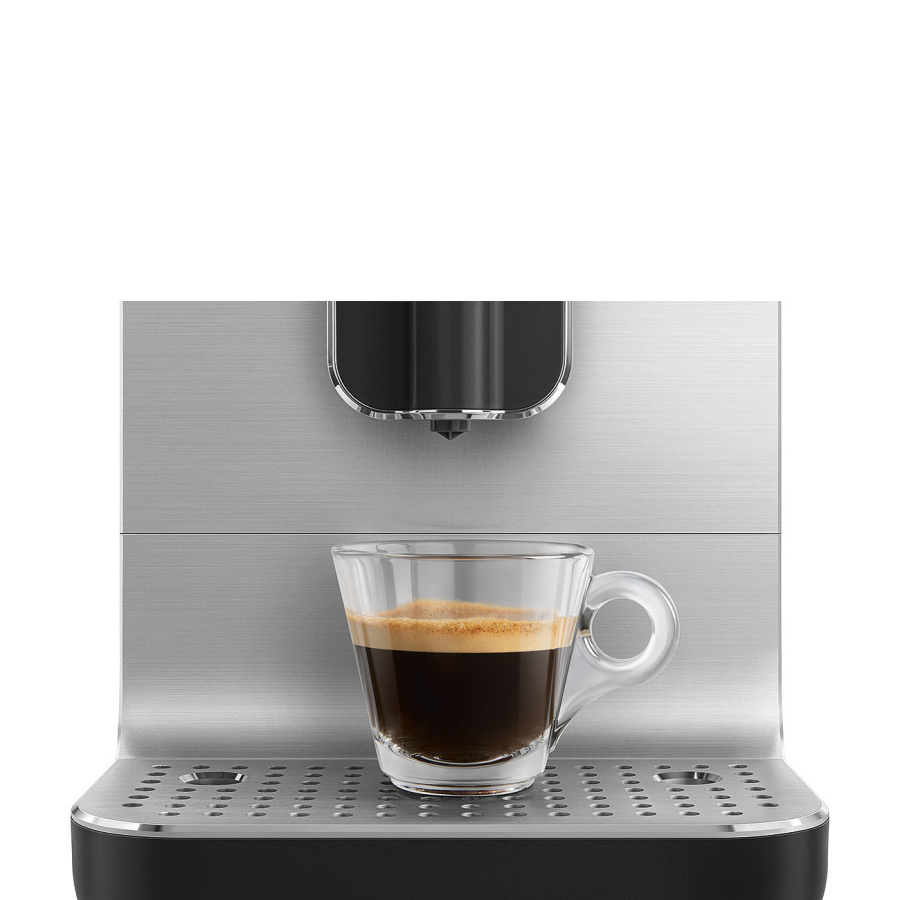 Photo Coffee machine Smeg BCC01BLMEU