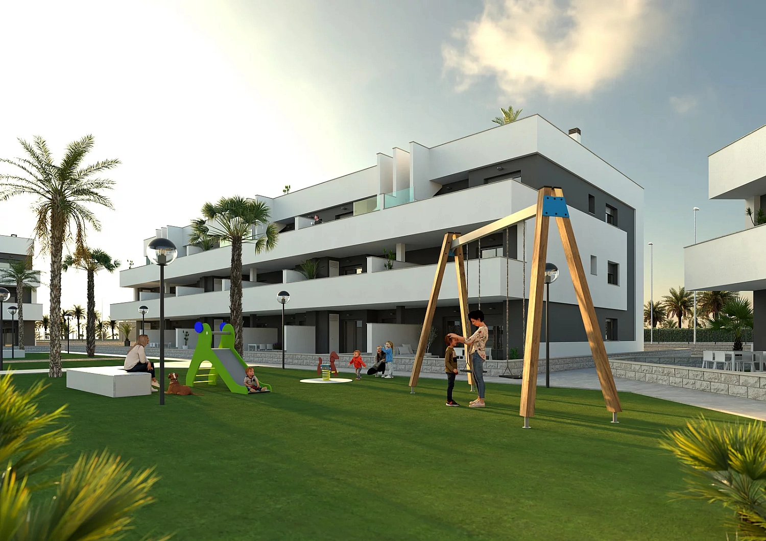 Apartment in a new building Modern apartments in Guardamar del Segura with a communal pool