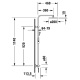 Photo shower column Duravit B.2 B24280008010 with thermostat