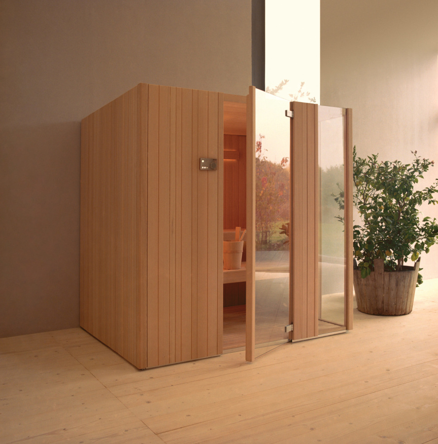 Photo Bio sauna Effe Auki 40 BI 50 40 0002 Canadian Hemlock