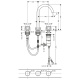 Photo Axor One 48070340 grinded black chrome sink mixer