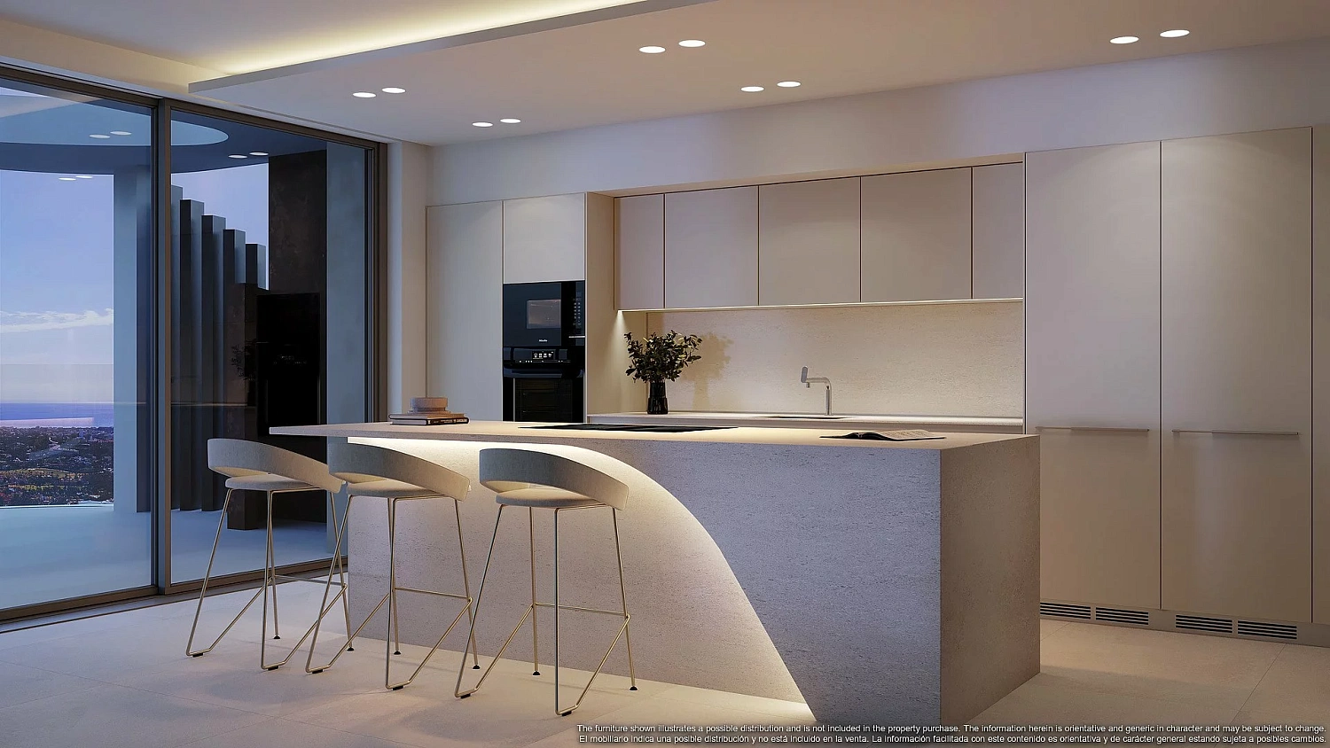 Apartment in a new building Apartments overlooking the lake in a country club in Benaavis