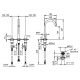 Photo Fantini sink mixer Icona Deco 53 P9 R107 copper