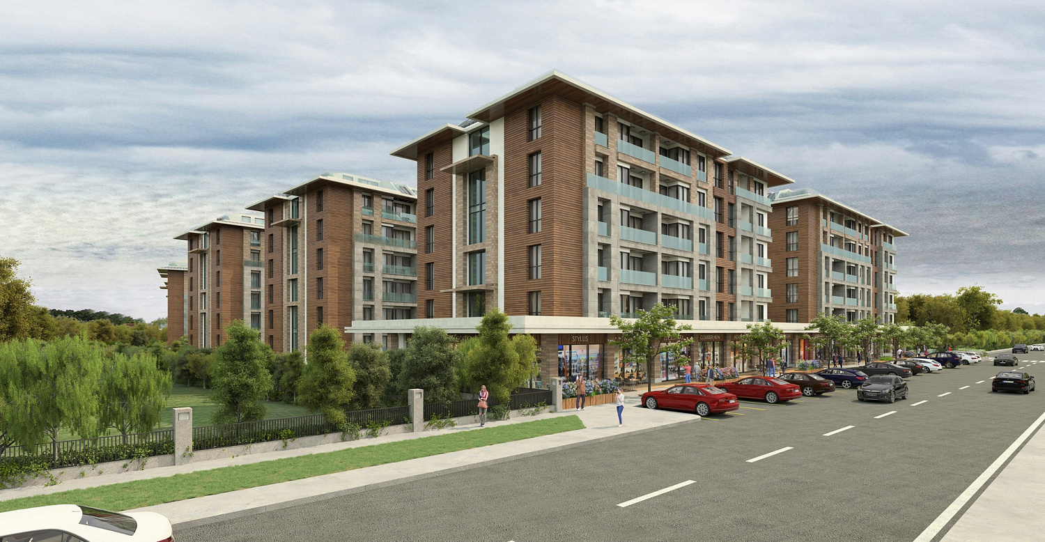 Residential complex in Zeitinburnu district