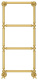 Photo Towel warmer water Sunerja Renaissance 1304 960x400 03-0280-9640 gold