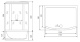 Photo Shower cabin Timo Lux T-7770 NEW