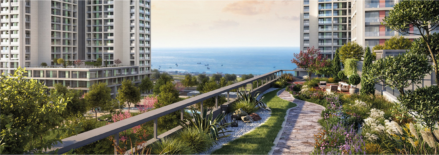 Residential project by the sea with a variety of housing formats