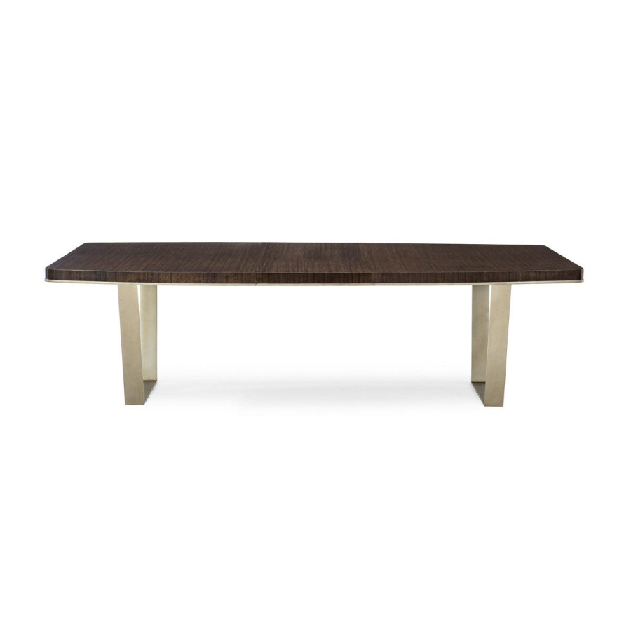 Photo Streamline sliding dining table