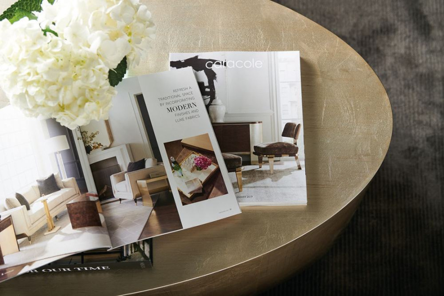 Photo Coffee table Come Oval Here!