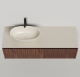 Photo Salini Domino 140 27D214 veneer/RAL sink cabinet