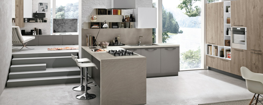Photo Stosa Maya kitchen straight