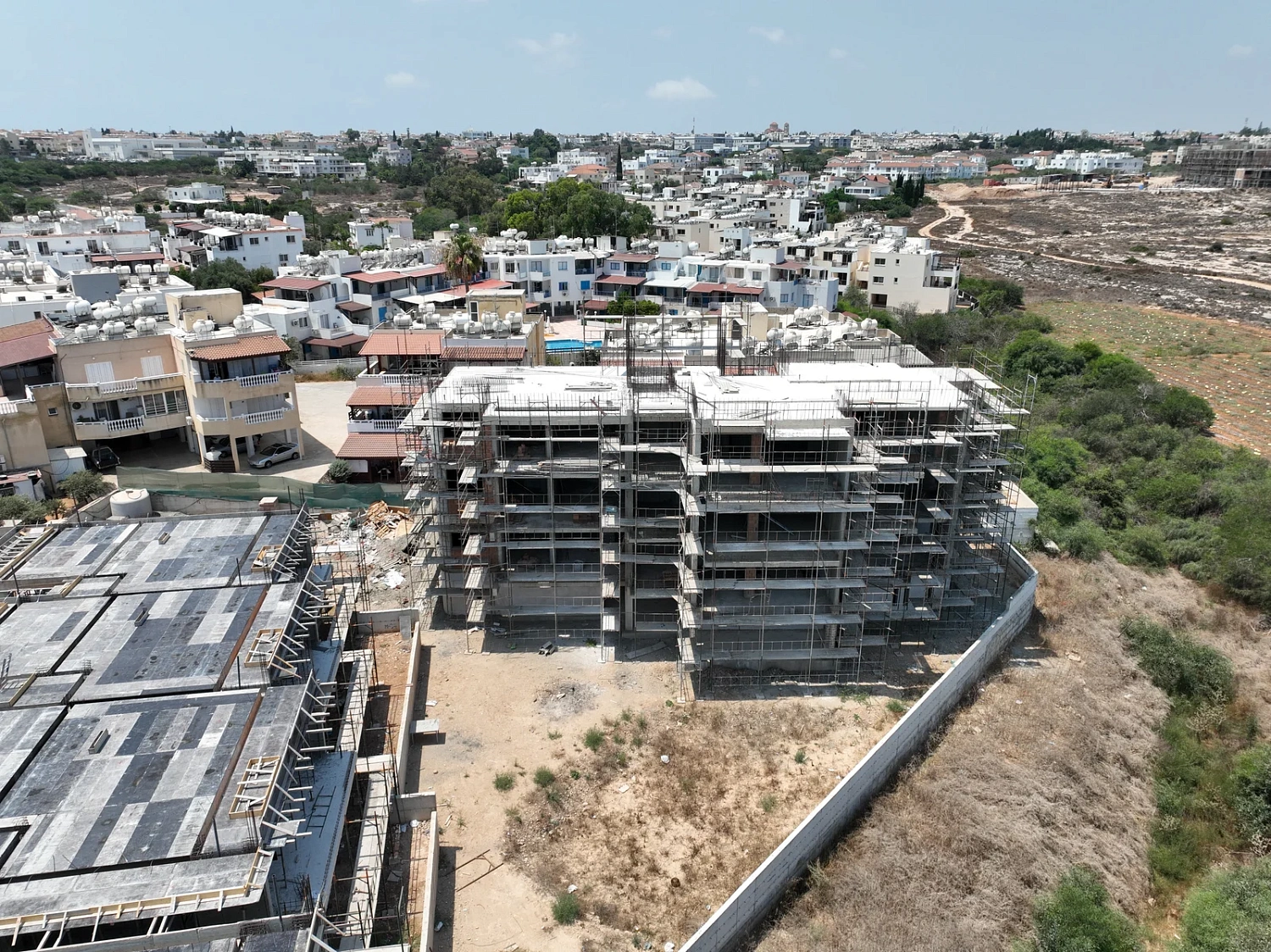 Blue View Residential Complex. With a view of azure.