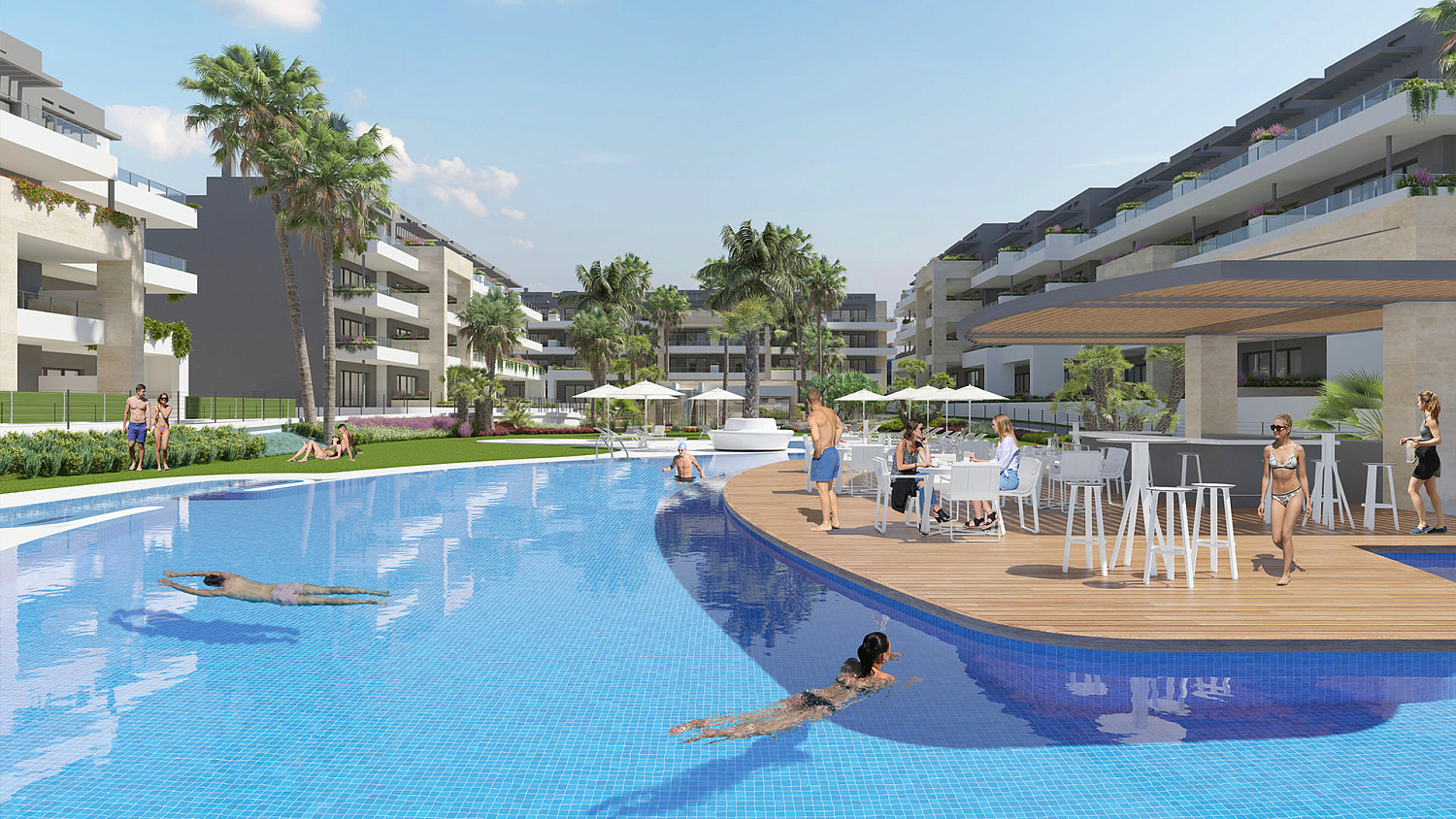 Apartment in the new building Playa Flamenca