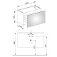 Photo The cabinet under the Keuco Plan 100 32972300000