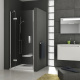 Photo Shower door Ravak Smartline SMSD2-120 A-L 0SLGAA00Z1 chrome+Transparent