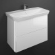 Photo Burgbad Iveo 100 SFEY100F2833G0169C0001*1 white glossy