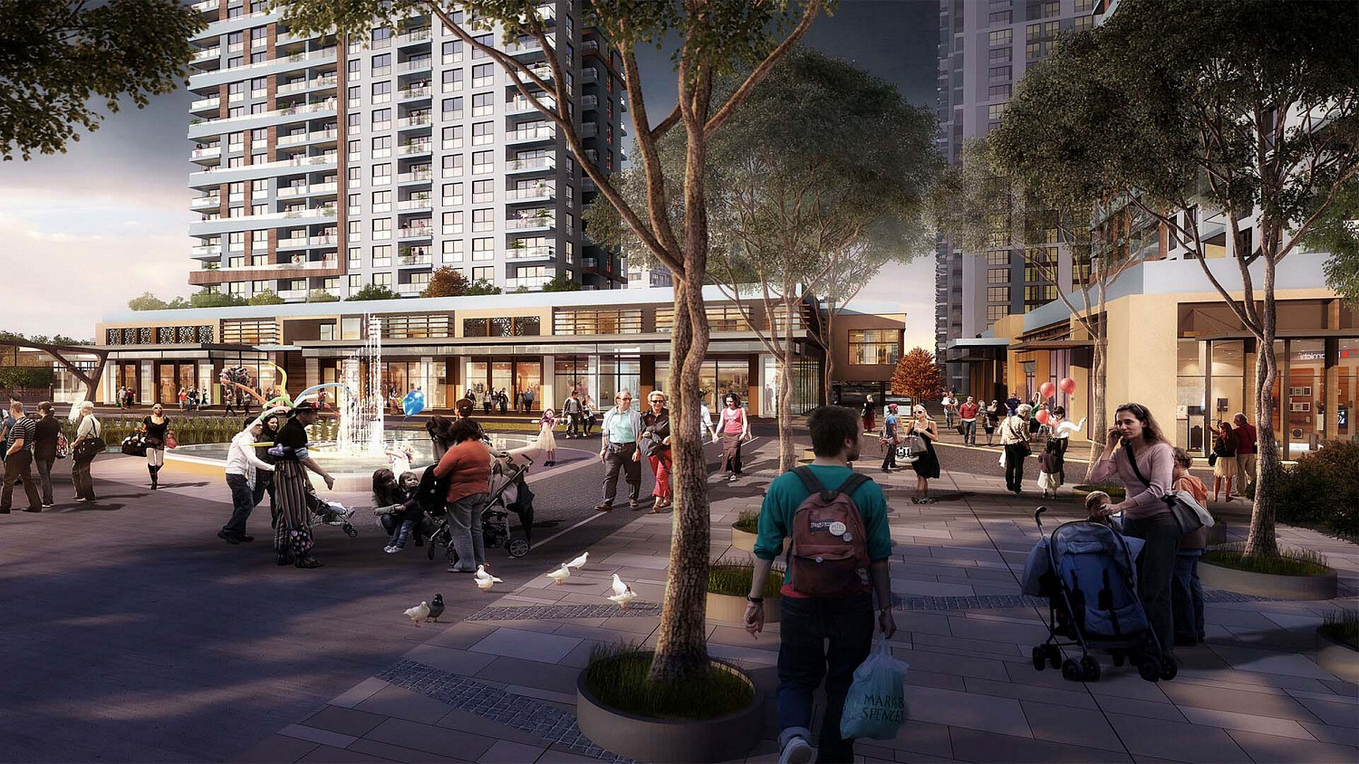 Urban Oasis with Infrastructure for Active Living