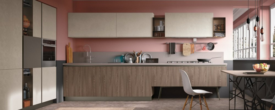 Photo Kitchen Stosa Infinity angular 300 by 220 cm