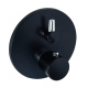 Photo Bath mixer Kludi BALANCE 528308775 black matte/chrome