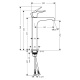 Photo Axor Citterio E 36113140 grinded bronze sink mixer
