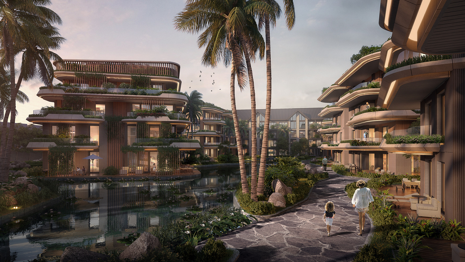 Luxury residential complex in the Floria area