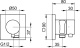 Photo Keuco IXMO shut-off valve 59557031202 bronze polished