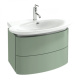 Photo The cabinet under the sink 85 cm Jacob Delafon Presquile EB1104-M47 matte olive