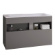 Photo The cabinet under the sink Keuco Stageline 100 32872290000 inox matte