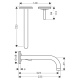 Photo Axor Uno 38116000 sink mixer